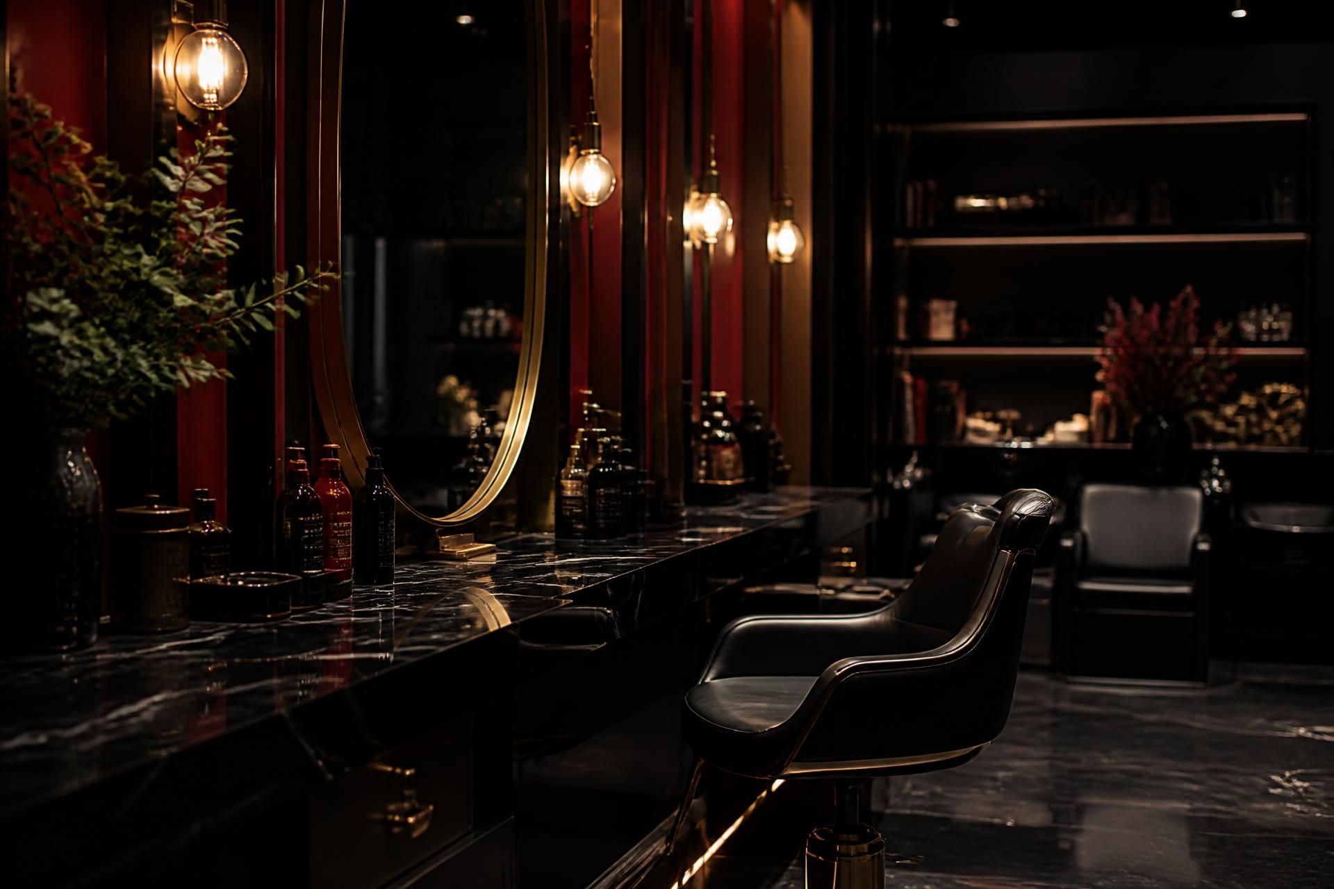 Roopam Hair Style — luxury unisex saloon interior